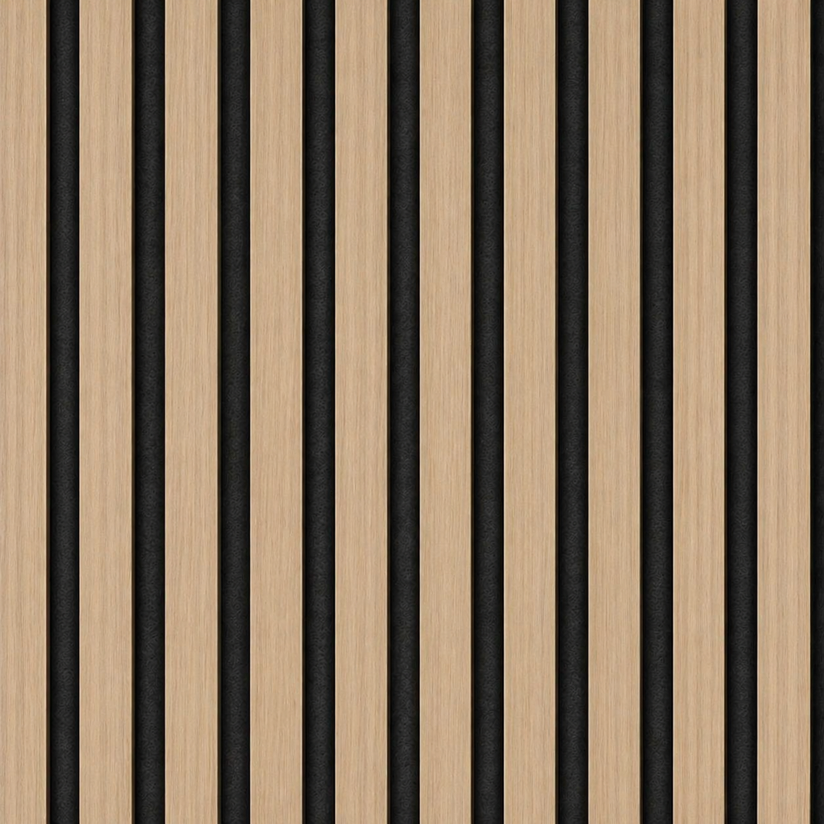 Panel Ripado Acústico de Madera para Paredes 270x110 cm